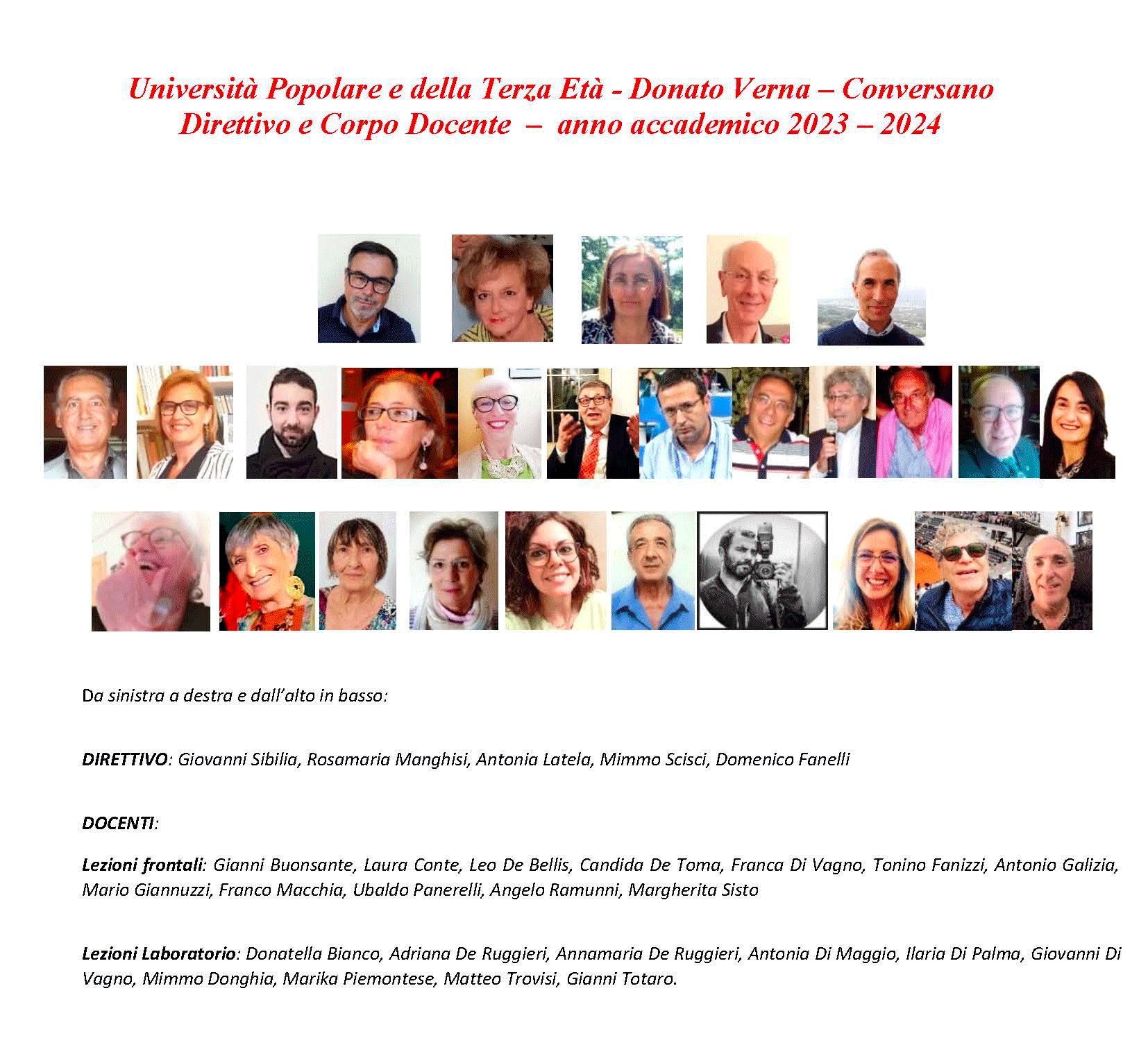 anno accademico 2023 – 2024 anno accademico 2023 – 2024