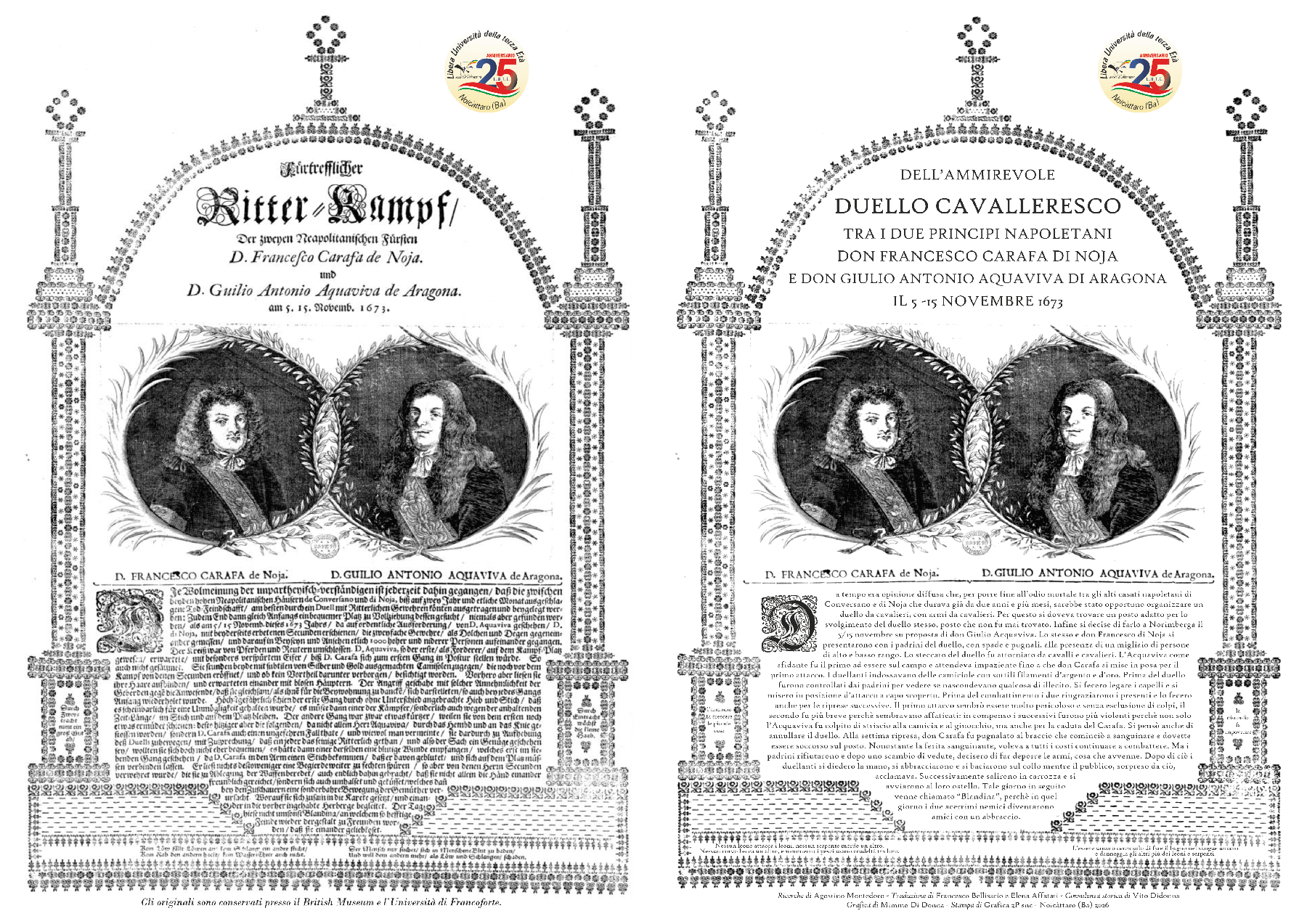 Manifesto Duello Carafa Aquaviva